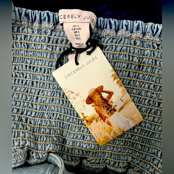 Denim Top - Picture 3 of 3